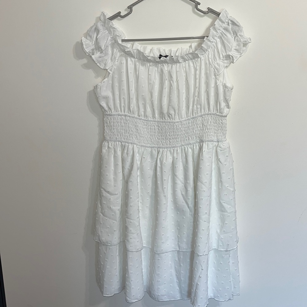 White Mini Dress